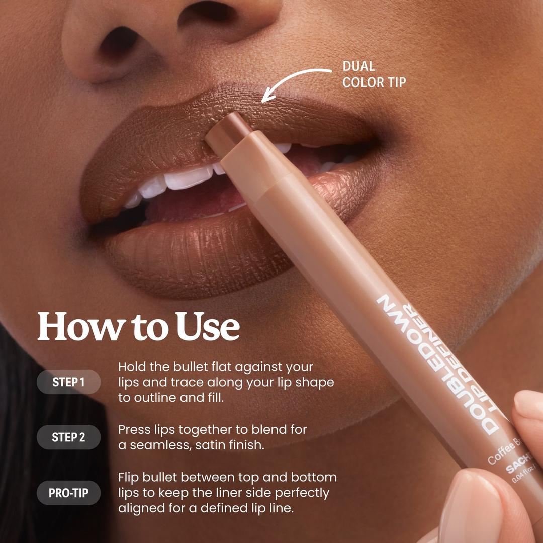 DoubleDown Lip Definer 2-in-1 Liner and Balm